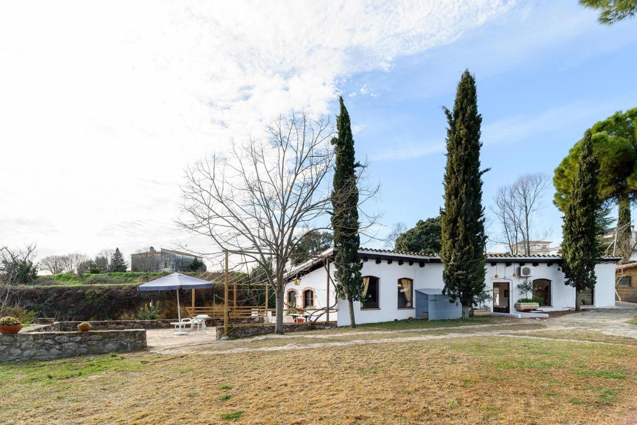 Masia Can Manent Del Bosc S XVIII Santa Eulalia de Ronsaná Exterior photo