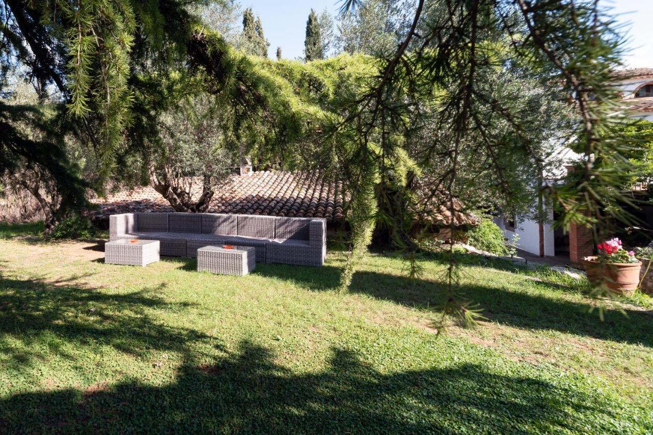 Masia Can Manent Del Bosc S XVIII Santa Eulalia de Ronsaná Exterior photo