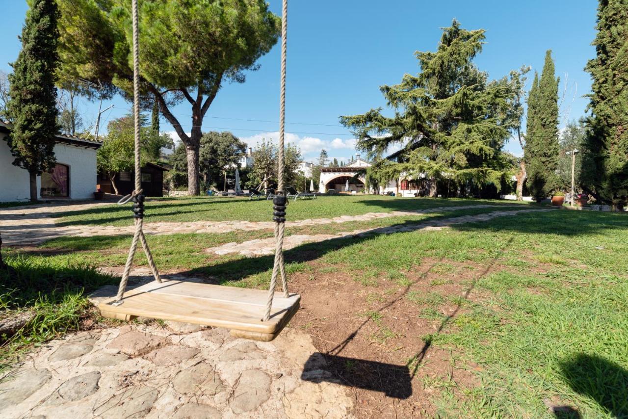 Masia Can Manent Del Bosc S XVIII Santa Eulalia de Ronsaná Exterior photo